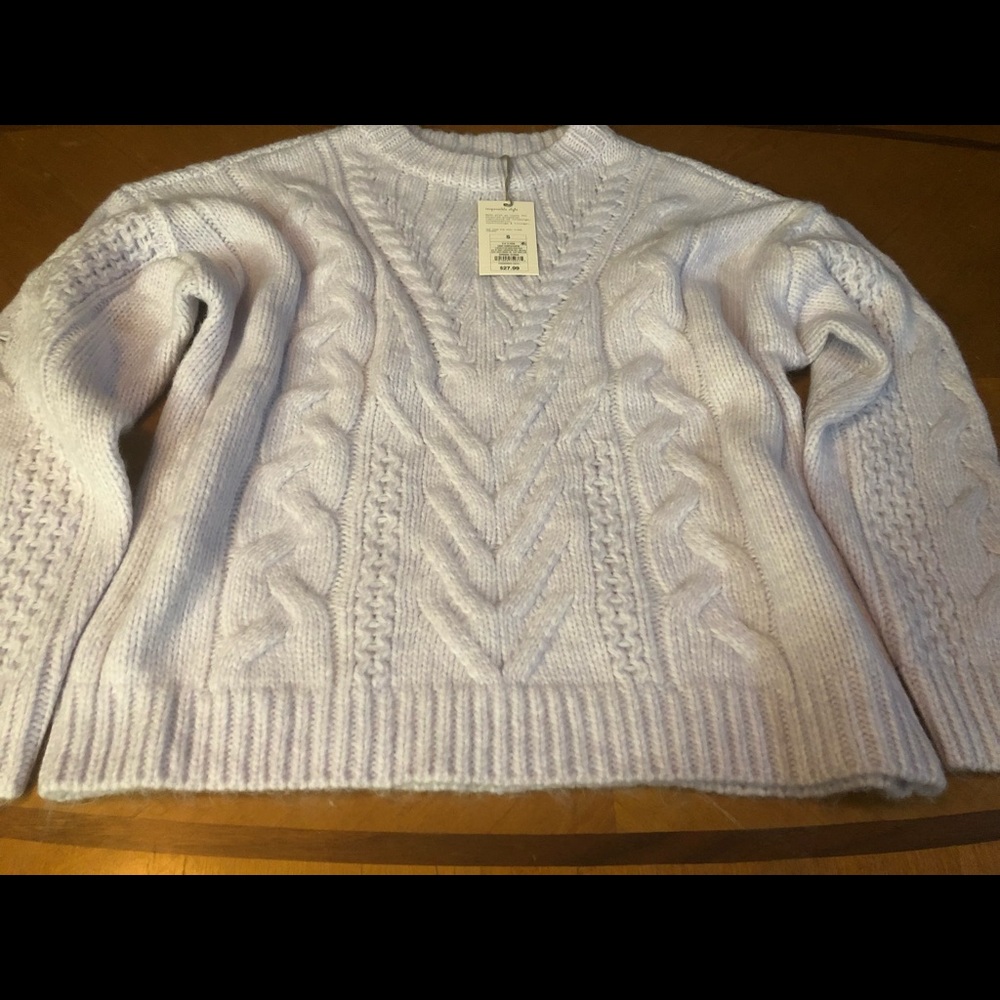 A. New Day Light Purple Sweater Size S